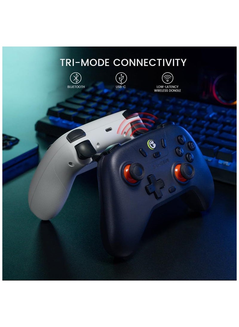 Generic Wireless Gamepad GameSir Nova Lite Fantastic Color 2.4G Receiver Multiplatform Game Controller for PC, Steam, Switch, iOS, Android Blue  - Image 4