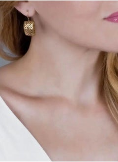 GOLDMAX Elegant 21k Gold Plated Earrings For Women  - Image 2