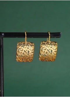 GOLDMAX Elegant 21k Gold Plated Earrings For Women  - Image 4