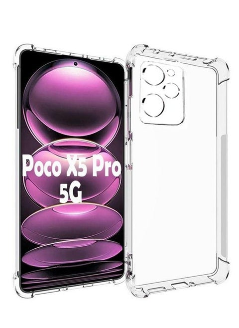 Case Clear Soft Tpu Frame For Xiaomi Poco X5 Pro 5G