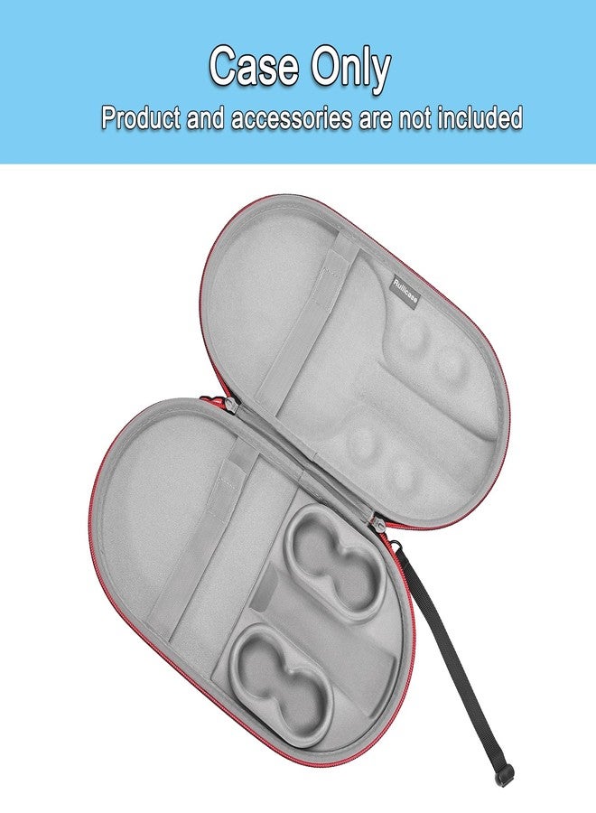 Ruilicase Carrying Case for Small Ping Pong Paddles/Table Tennis Paddles/Racquet Cyber Shape Hexagon,Fits for 2 Paddles and 4 balls,Fit maximum paddles size is 15 * 28.5cm (Black) - Image 2