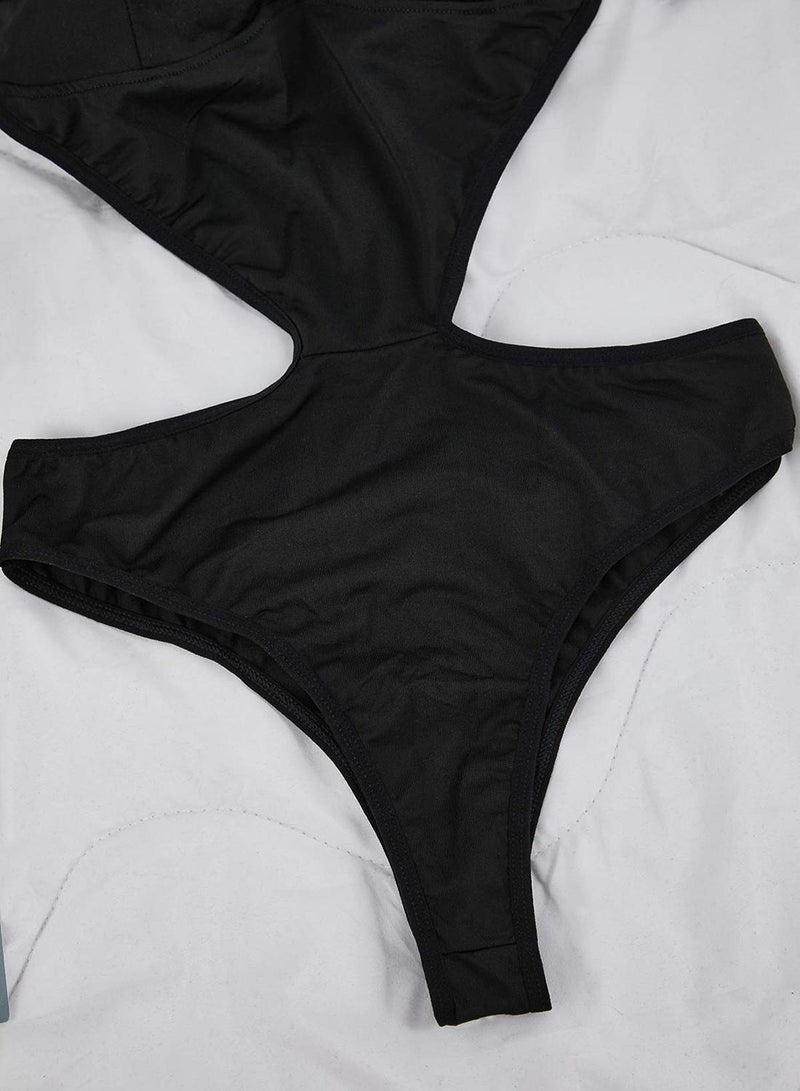 trendyol Black Micro Binding Detailed Bodysuit Thmaw26Bd00019 - Image 4