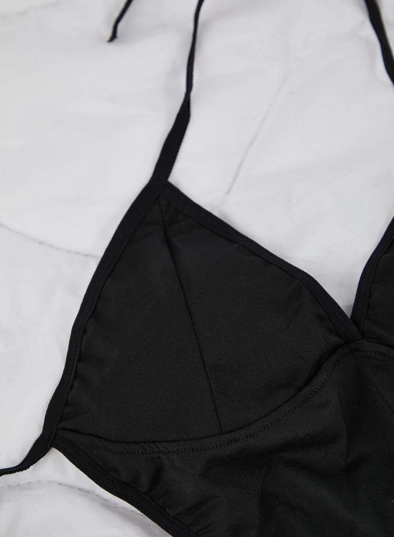 trendyol Black Micro Binding Detailed Bodysuit Thmaw26Bd00019 - Image 5