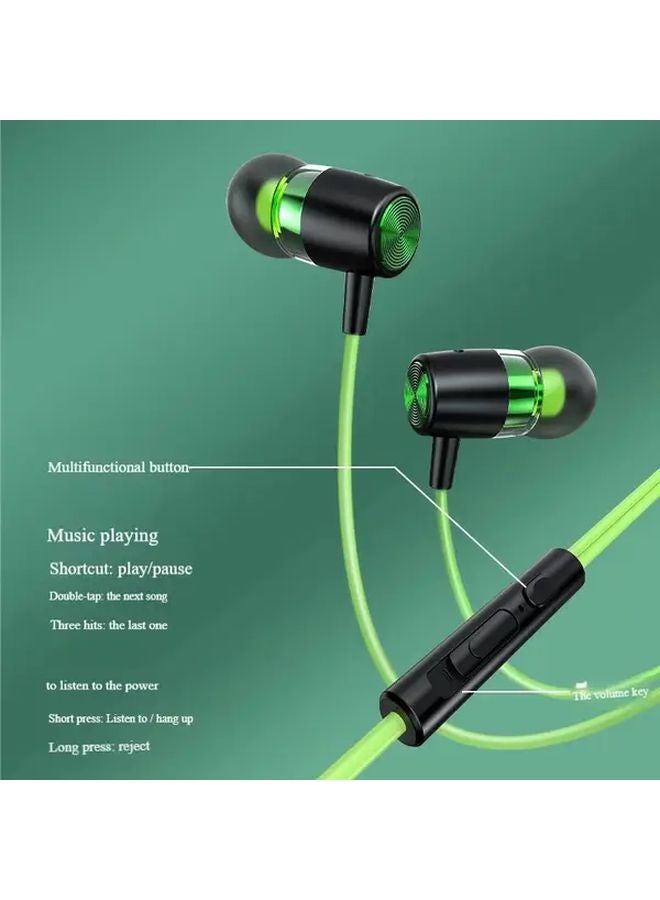 White Type C Wired Earbuds with Mic for Samsung Galaxy S25 S24 S23 S22 S21 Ultra A53 - Image 5