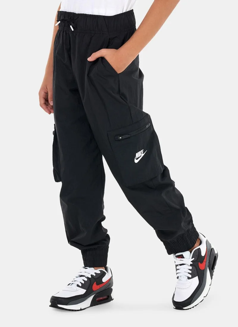 Nike Kids' Sportswear Woven Cargo Pants (Older Kids)