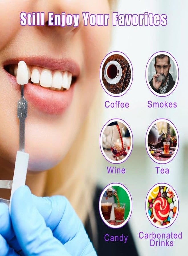 Vanish Purple Toothpaste for Teeth Whitening - Instant Whitening Colour Corrector Serum - Purple Toothpaste Whitening for Neutralizes Tooth Stains - Color Corrector - Image 5