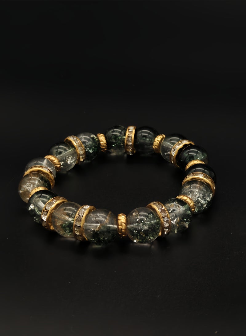 Green bead bracelet - Image 3