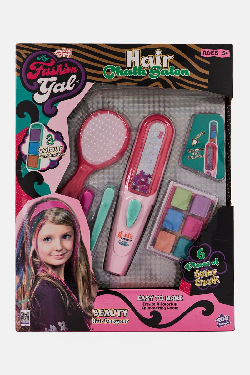 New Boy 6 Pcs My Fashion Gal Hair Chalk Salon - Image 1