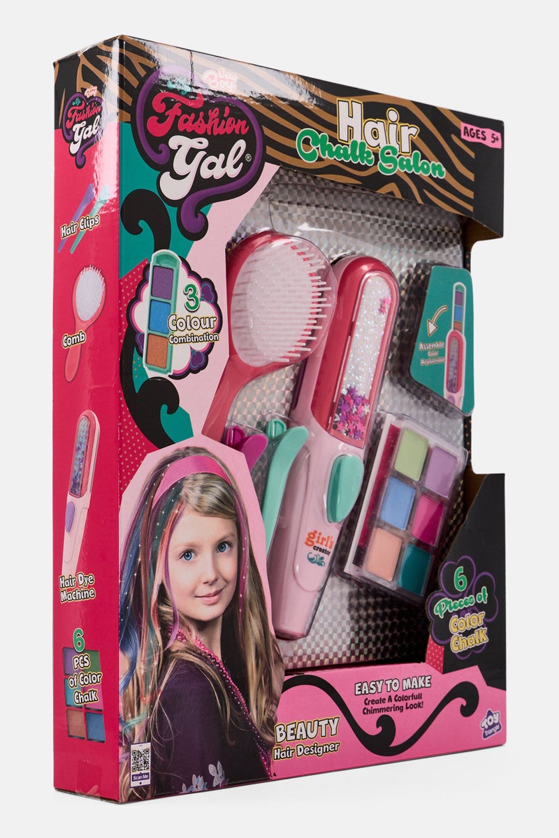 New Boy 6 Pcs My Fashion Gal Hair Chalk Salon - Image 4