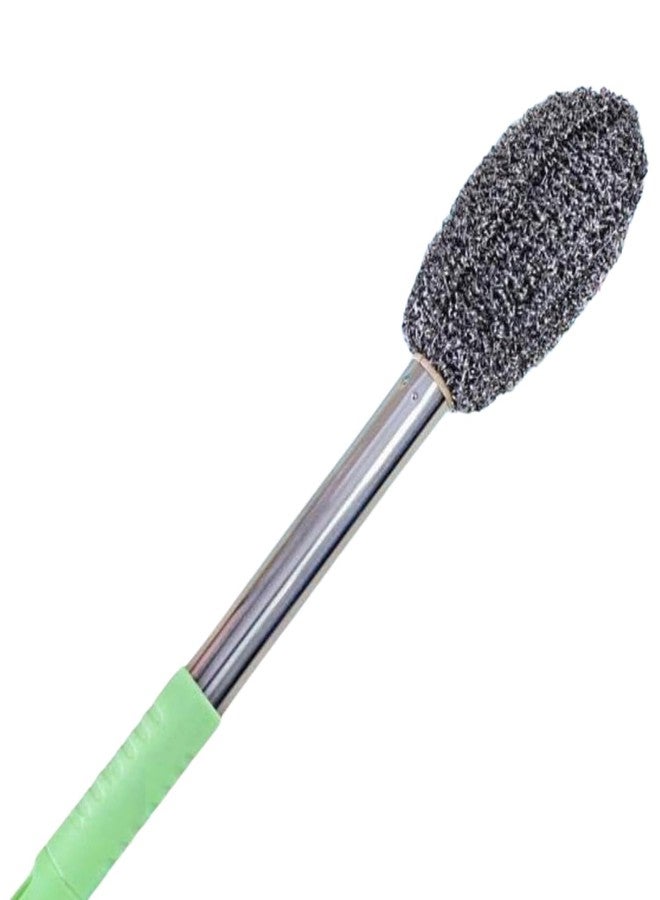 JAY EMPIRE Long Handle Bottle Cleaning Brush - Stainless Steel Scrubber for Water Bottles, Containers, Vases, and Glasses - Multipurpose Kitchen and Bathroom Cleaner with Gap Cleaning Wire (PACK OF 1) - Image 1