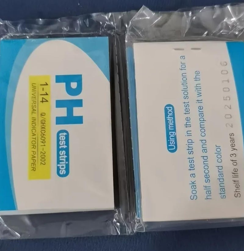 Universal pH Water Test Strips, Range 1-14 Indicator Sheets 80 Strips - Image 2