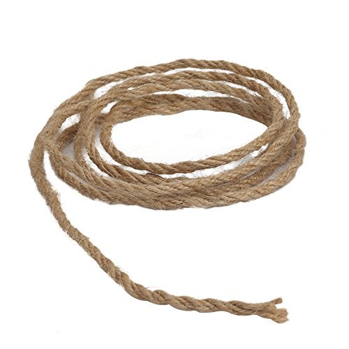 Tenn Well Strong Natural Jute Twine, 4mm Thick 66 Feet Long Jute String Rope Roll for Garden, Arts & Crafts, Home Decor, Packaging - Image 4