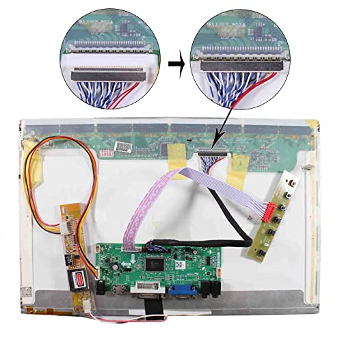 VSDISPLAY VGA DVI Audio LCD Controller Board Kit for ltm184hl01 c01 1920x1080 15.6 17.3 inch Panel Screen B156HW01 V0 V4 V7 B156HW02 LP156WF1 N156HGE LP173WF1 N173HGE HSD173UHW1 B173HW01 - Image 5