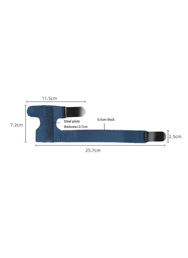 Generic - Trigger Finger Splint for Right and Left Hand, Mallet Finger Brace for Index Middle Ring, for Straightening Dislocated Fingers, Releasing Arthritis Pain (Blue) - Image 1