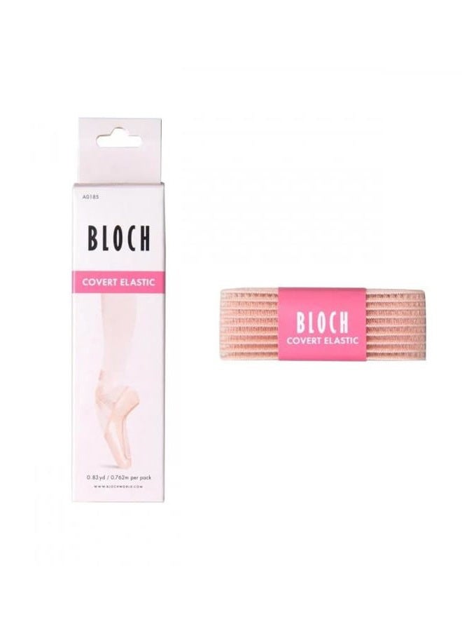 Bloch Modern Covert Elastic Ballet Pointe Shoe, Pink - Image 2