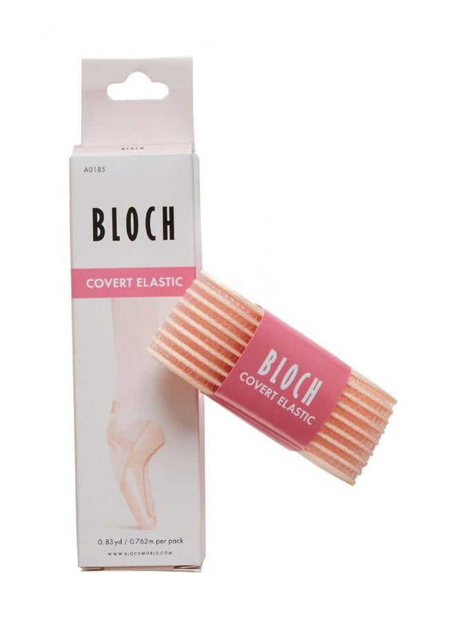 Bloch Modern Covert Elastic Ballet Pointe Shoe, Pink - Image 3