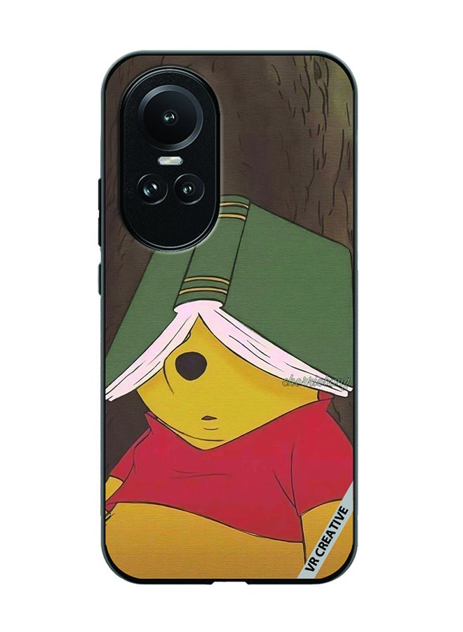 VR CREATIVE Protective Case Cover For Oppo Reno 10 Pooh Design Multicolour - Image 1