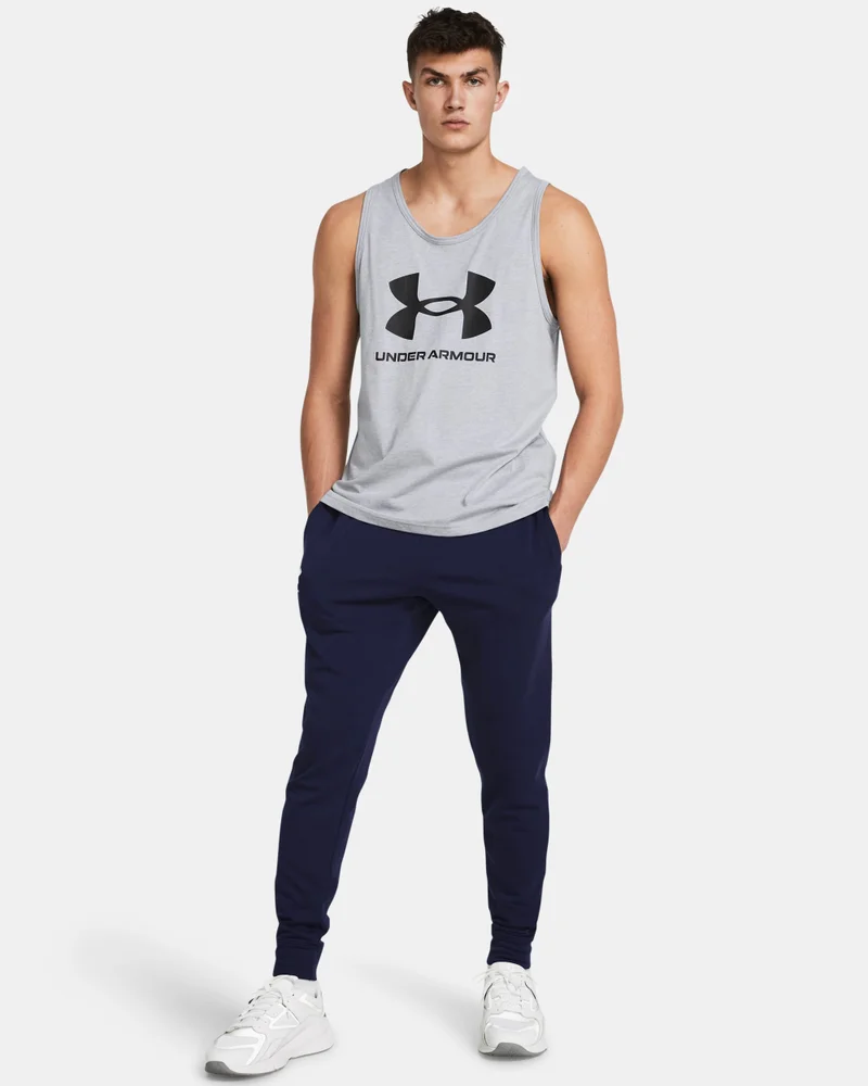 UNDER ARMOUR navy blue Men's UA Rival Joggers for Men | Best Price UAE