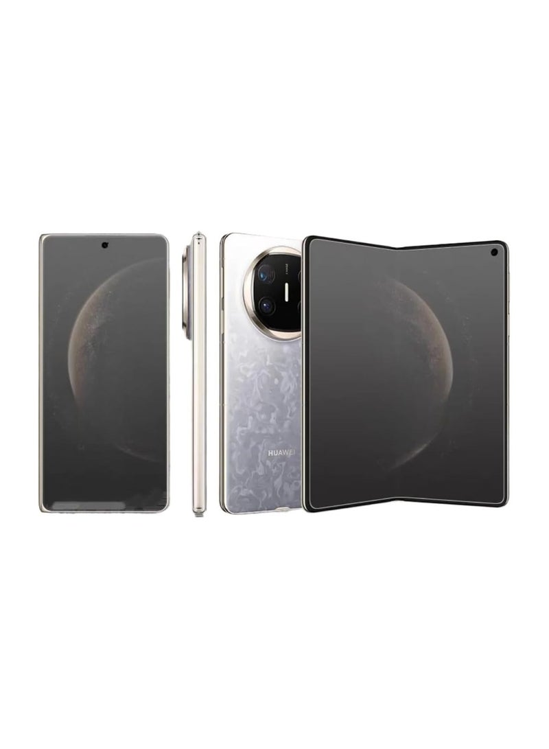general Compatible with Huawei Mate X6 Soft privacy hydrogel film, anti-spy soft outer screen protective film Inner screen film and Mate X6 outer screen film - Image 1