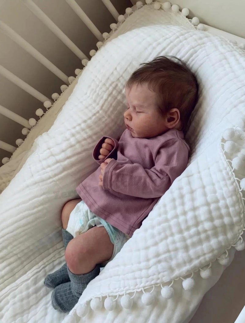 Zero Pam Full Silicone Reborn Baby Dolls Boy-20 in Reborn Baby Dolls Silicone Full Body, Anatomically Correct Realistic Babys Doll, Real Life Newborn Doll with Accessories - Image 3