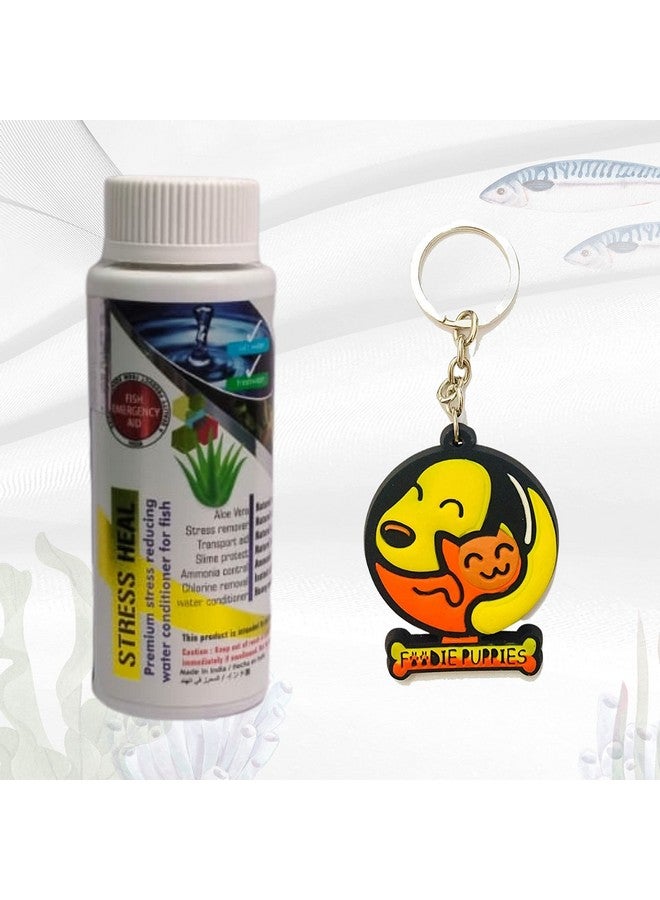 Generic Aquatic Remedies Stress Heal - 100Ml | Suitable For Fresh And Salt Water | Rapidly Reduces Stress And Mortality | Aquarium Water Conditioner With Free Key Ring  - Image 2