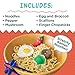 MindWare Foodie Fidgets Ramen Noodles and Toppings Set of Squishy Toys for Kids and Adults Ages 5 and Up - Image 4