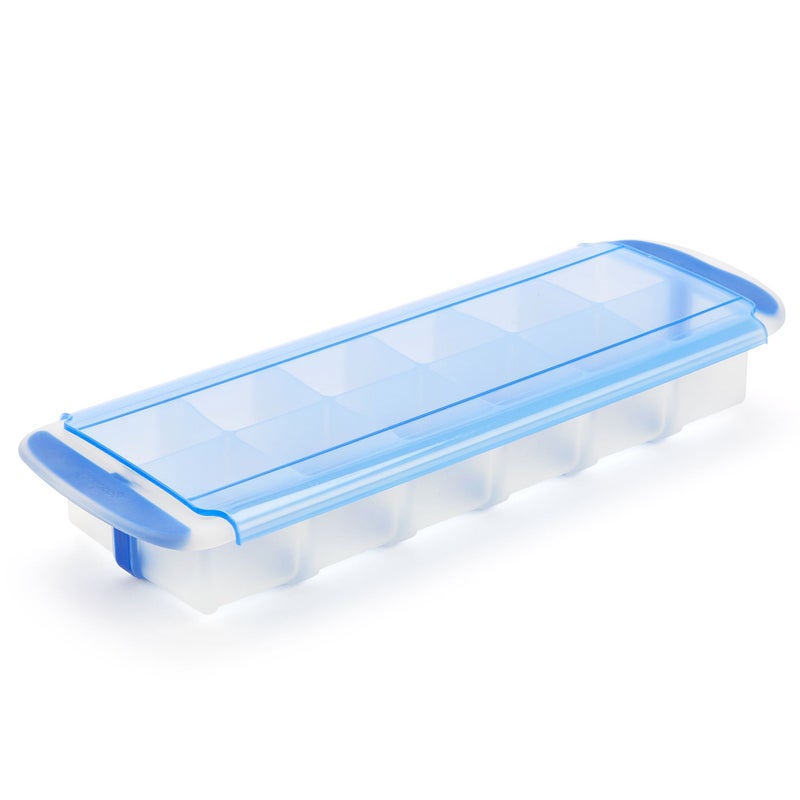 GoodCook Touch Prep and Freeze Ice Tray 2oz Cubes Stackable with Slideoff Cover