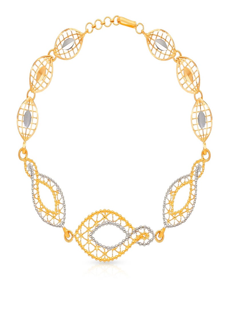 Malabar Gold and Diamonds 22 KT 916 Purity Gold Bracelet NYBR020  - Image 1