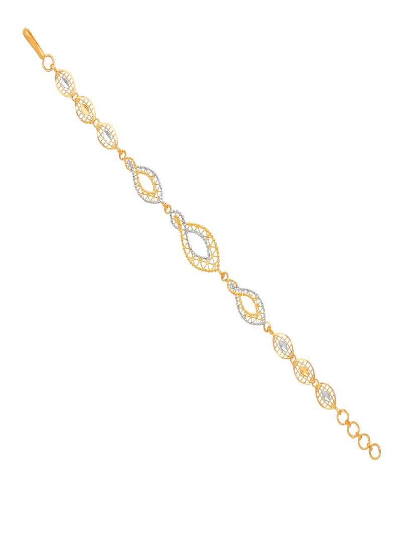Malabar Gold and Diamonds 22 KT 916 Purity Gold Bracelet NYBR020  - Image 2