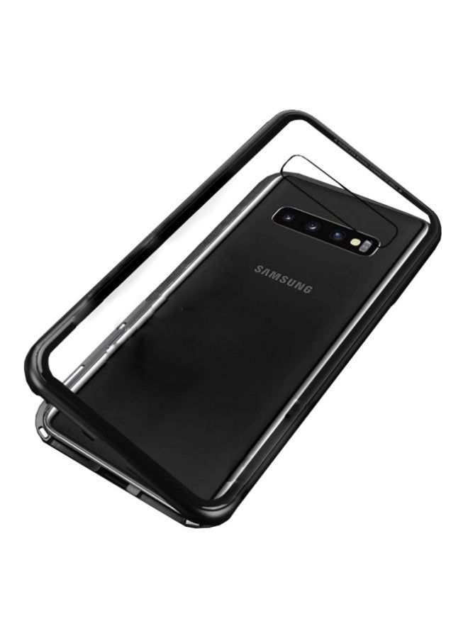 IAF 360 Degree Case Cover For Samsung Galaxy S10+ Clear/Black
