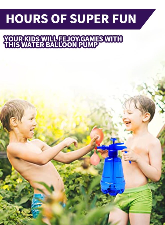 GROIC Water/Air Balloon Pumping Station Emoji Blaster - 500 Balloons Water Filler Balloon Pump Kit - Summer Outdoor Backyard Fun Activity For Kids - Image 5
