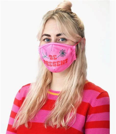ban.do Positivity Mask - Set of 3, Be Present/Superbloom/Stripe