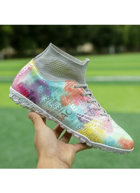 New High Top Comfortable and Breathable Football Shoe