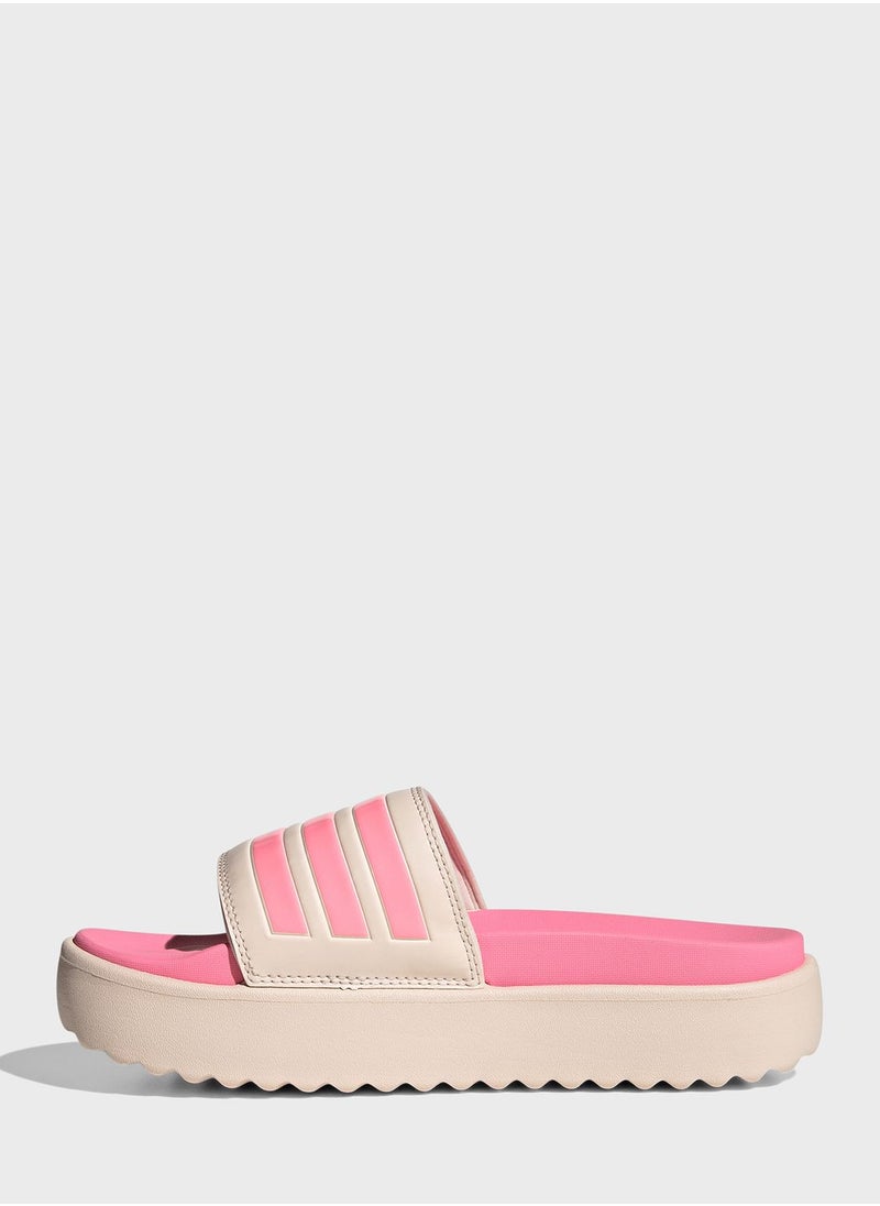 Adidas - Adilette Platform Slides - Image 1
