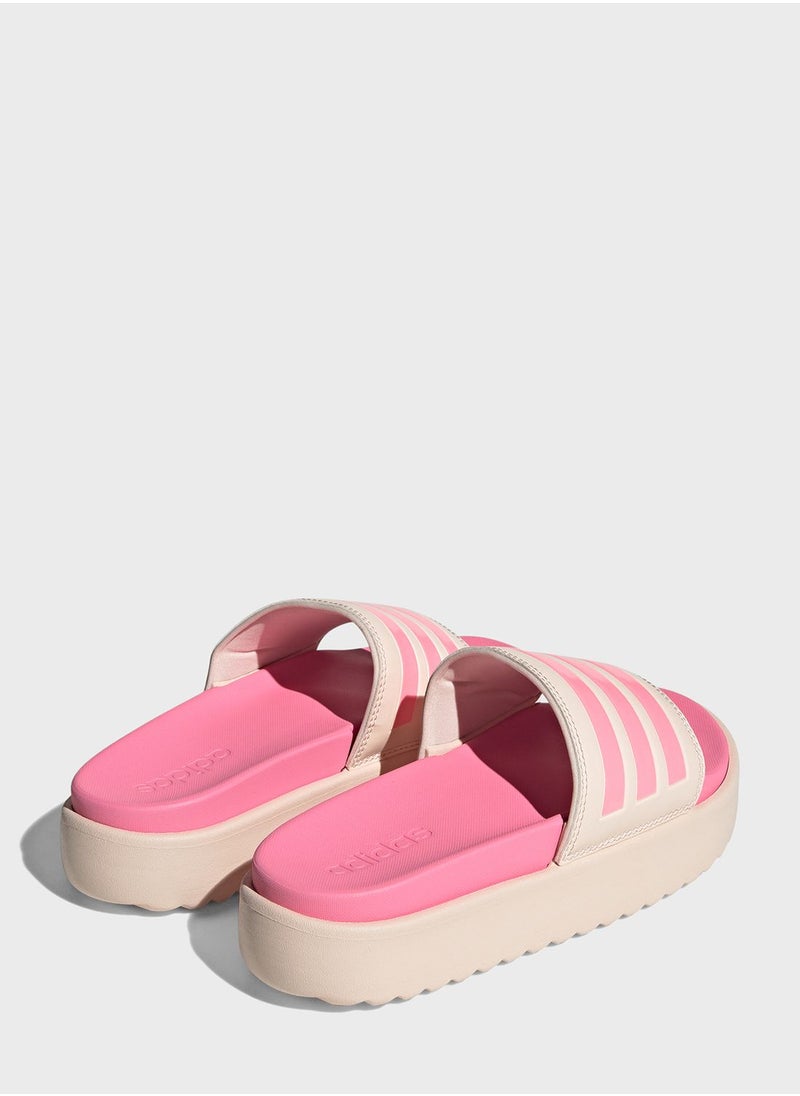 Adidas - Adilette Platform Slides - Image 1