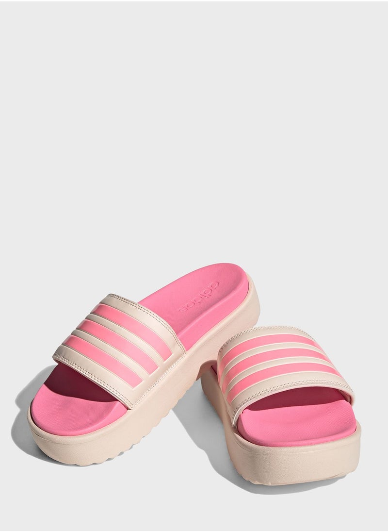 Adidas - Adilette Platform Slides - Image 1