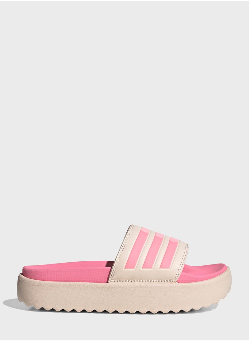 Adidas - Adilette Platform Slides - Image 1