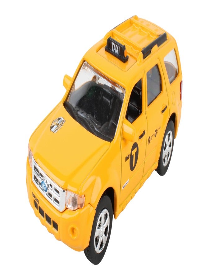 Daron NYC DIE-CASTFORD Escape Taxi 1/43 (NY73310), Yellow, Black - Image 3