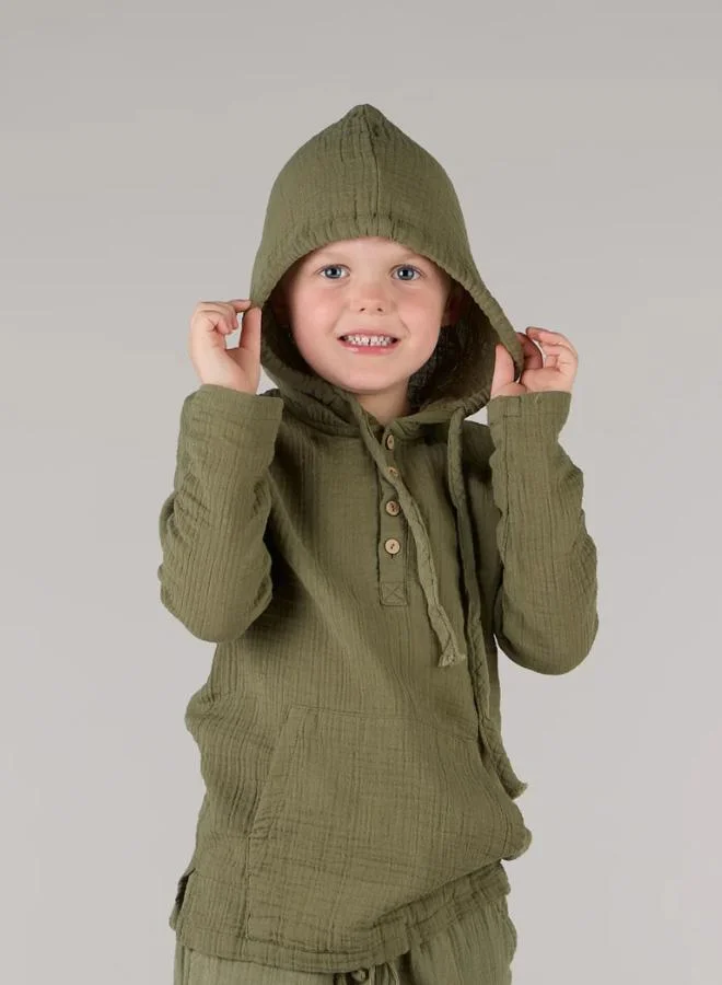 Just Nature Regular Fit Hoodie Shirt