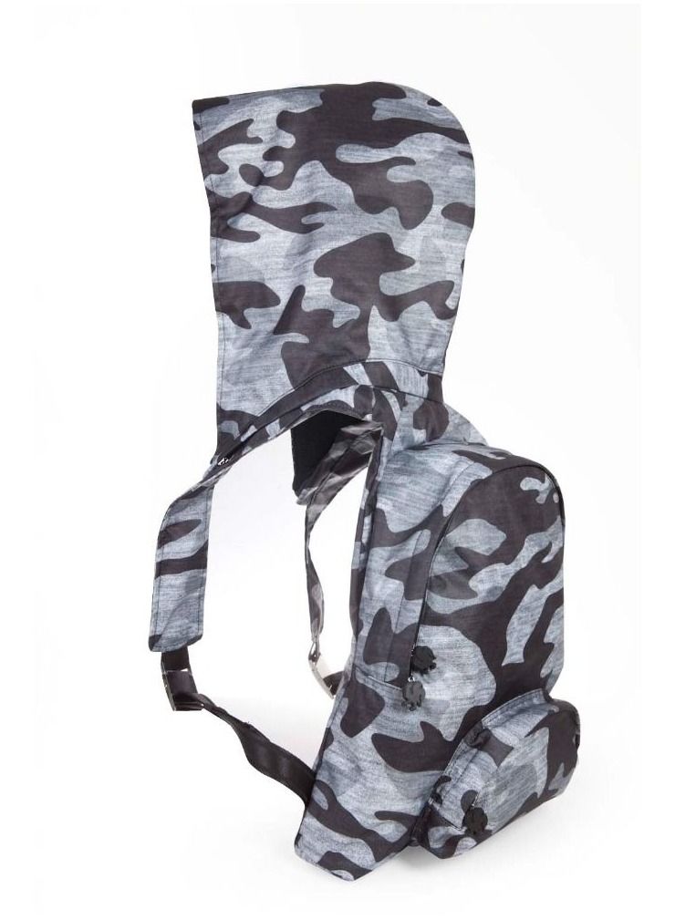 Morikukko Morikukko Grey Camouflage Large  - Image 4