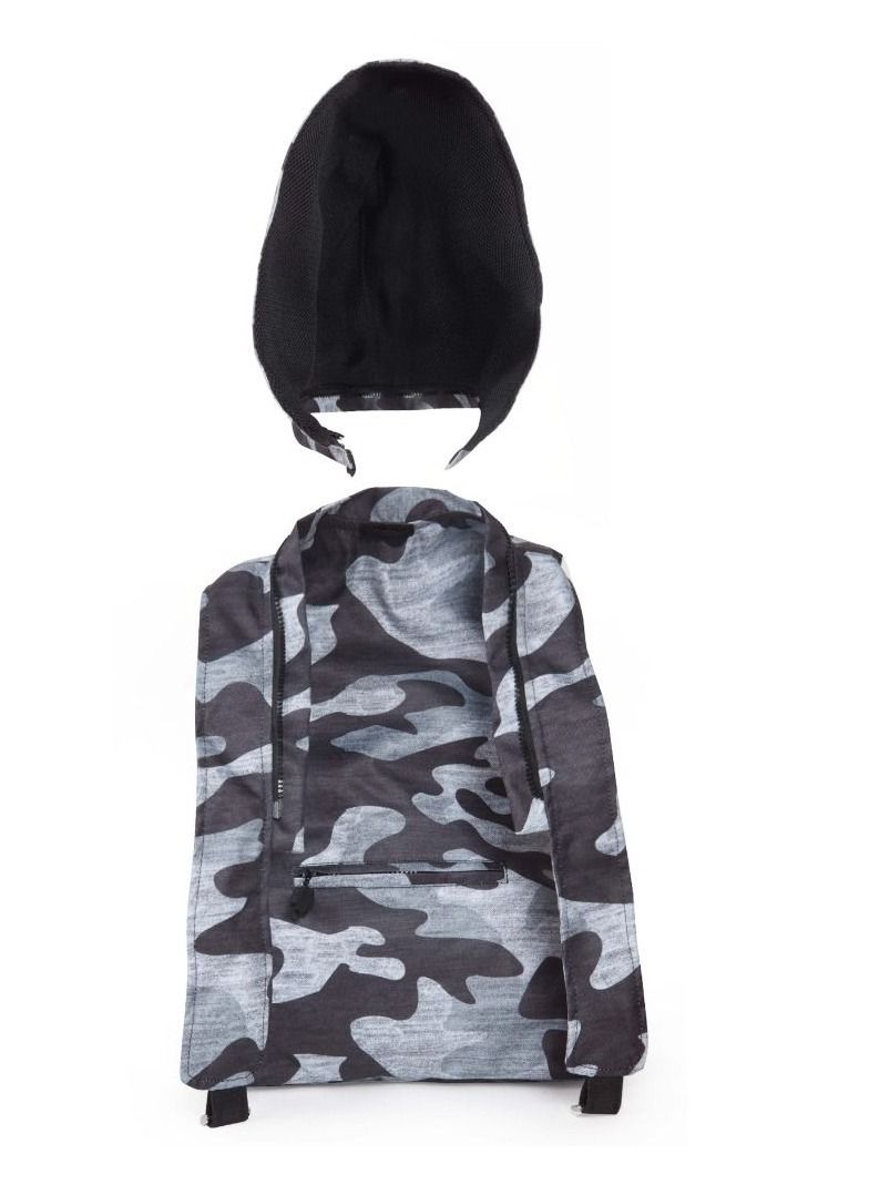 Morikukko Morikukko Grey Camouflage Large  - Image 5