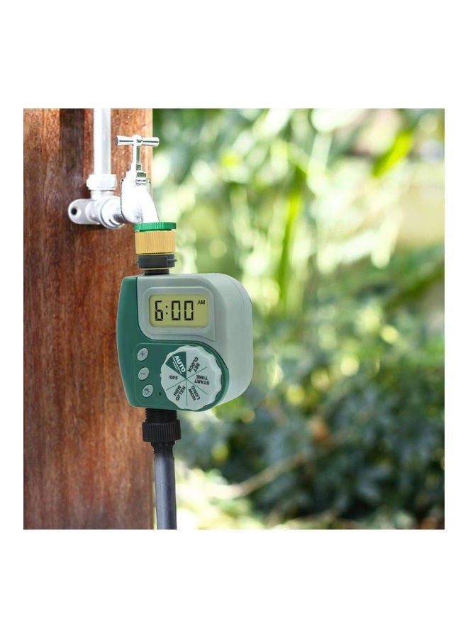 NIBEMINENT Weatherproof Automatic Irrigation Controller Green - Image 3