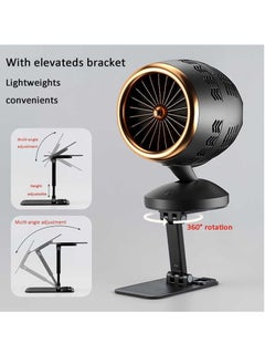 GUDOO Mini Desktop Cooker Hood with 360° Swivel Adjustment Bracket Powerful Extraction Mobile Cooker Hood Low Noise Operation  - Image 5
