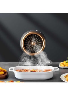 GUDOO Mini Desktop Cooker Hood with 360° Swivel Adjustment Bracket Powerful Extraction Mobile Cooker Hood Low Noise Operation  - Image 2