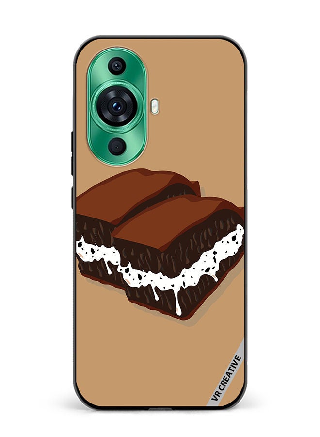 VR CREATIVE Protective Case Cover For Huawei nova 11 Ultra Brownies Design Multicolour - Image 1