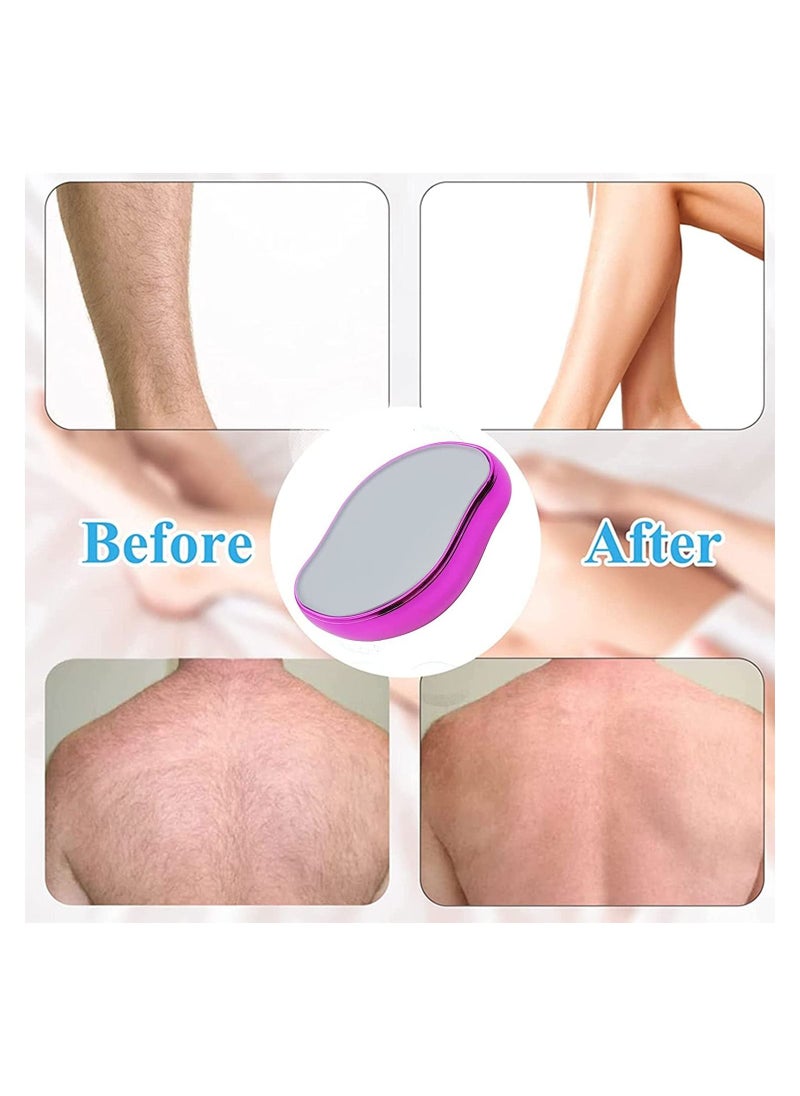 Generic - Crystal Hair Eraser,Magic Crystal Hair Removal,Exfoliation Painless Hair Removal Tool for Men & Women,Soft Smooth, Full Body Hair Removal, Magic Hair Eraser, Quick and Easy Hair Removal Tool. - Image 1