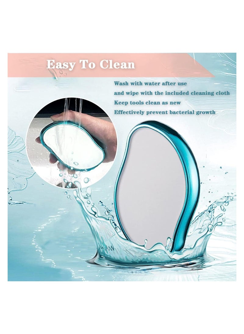 Generic - Crystal Hair Eraser,Magic Crystal Hair Removal,Exfoliation Painless Hair Removal Tool for Men & Women,Soft Smooth, Full Body Hair Removal, Magic Hair Eraser, Quick and Easy Hair Removal Tool. - Image 1