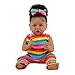 HOOMAI Lifelike Reborn Baby Dolls with Soft Body African American Realistic Girl Doll 228 Inch Best Birthday Gift Set - Image 3