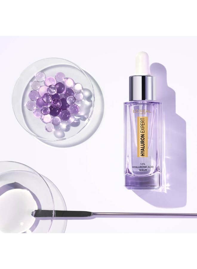 L'OREAL PARIS L’Oréal Paris Hyaluronic Acid Replumping Face Serum 30ml + Elvive Extraordinary Oil Glass Serum 100ml - Image 4