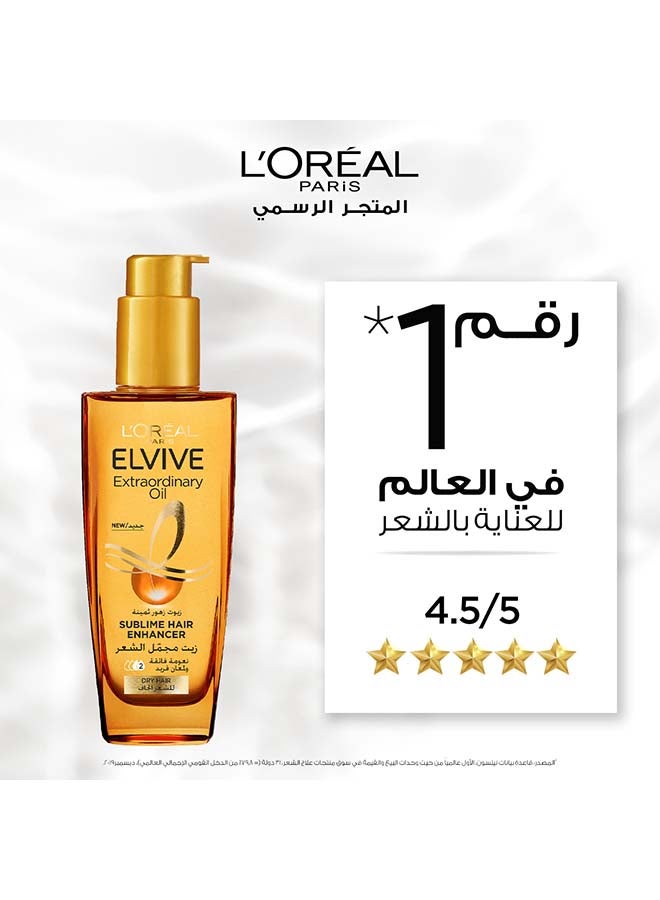 L'OREAL PARIS L’Oréal Paris Hyaluronic Acid Replumping Face Serum 30ml + Elvive Extraordinary Oil Glass Serum 100ml - Image 5